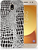 Geschikt voor Samsung Galaxy J5 2017 Uniek TPU Hoesje Slangenprint