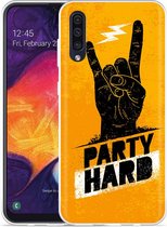 Galaxy A50 Hoesje Party Hard 2.0 - Designed by Cazy