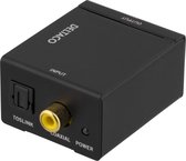 DELTACO DG-AN, Digitale naar analoge audio converter Digitaal input (Coax/Toslink-S/PDIF)