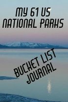My 61 US National Parks Bucket List Journal