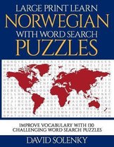 Large Print Learn Norwegian with Word Search Puzzles