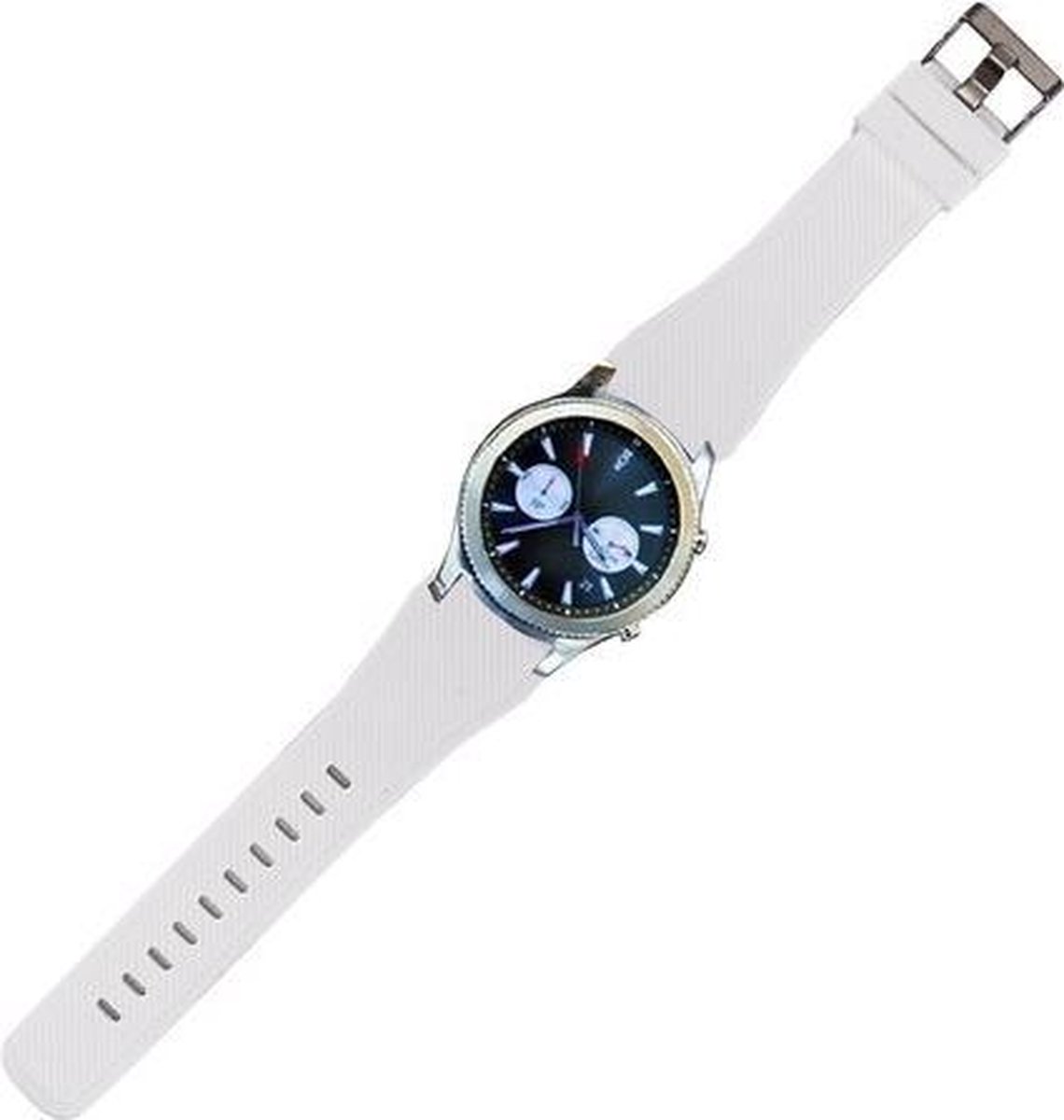 HIPFIT Siliconen bandje - Samsung Gear S3 - Wit