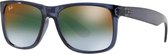Ray-Ban Justin Transparant Blue Zonnebril 0RB4165 6341T0 54 - Blauw