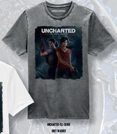UNCHARTED - T-Shirt The Lost Legacy Cover - Grey (L)