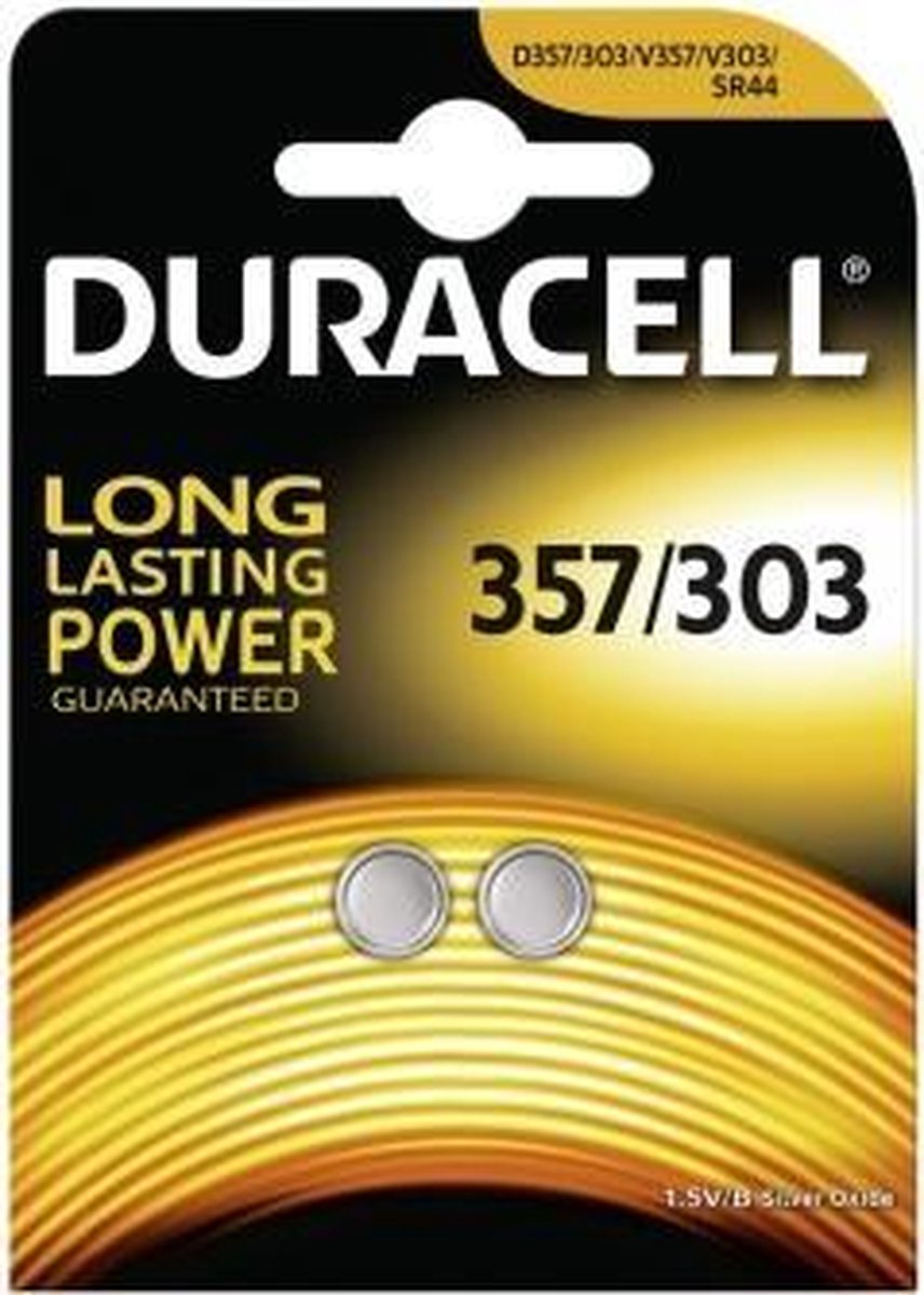 10x Duracell D357 / D303 / PX76 / G13 1.55v