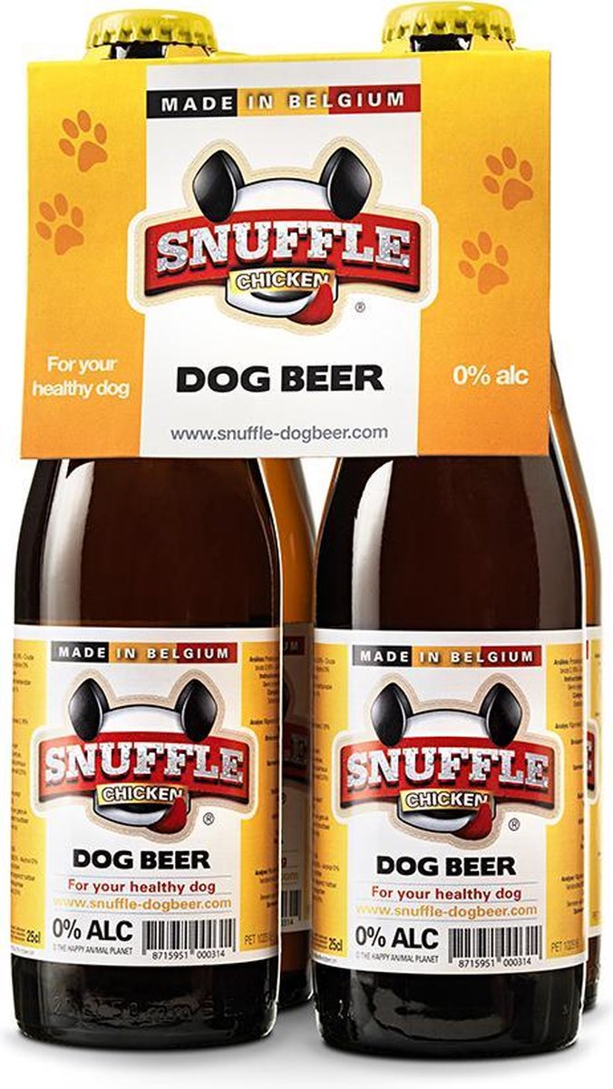 Snuffle Chicken Dog Beer