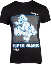 Nintendo - Super Mario Running Yoshi Men's T-Shirt - L