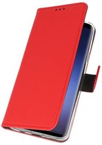 Bestcases Pasjeshouder Telefoonhoesje Samsung Galaxy S9 Plus - Rood