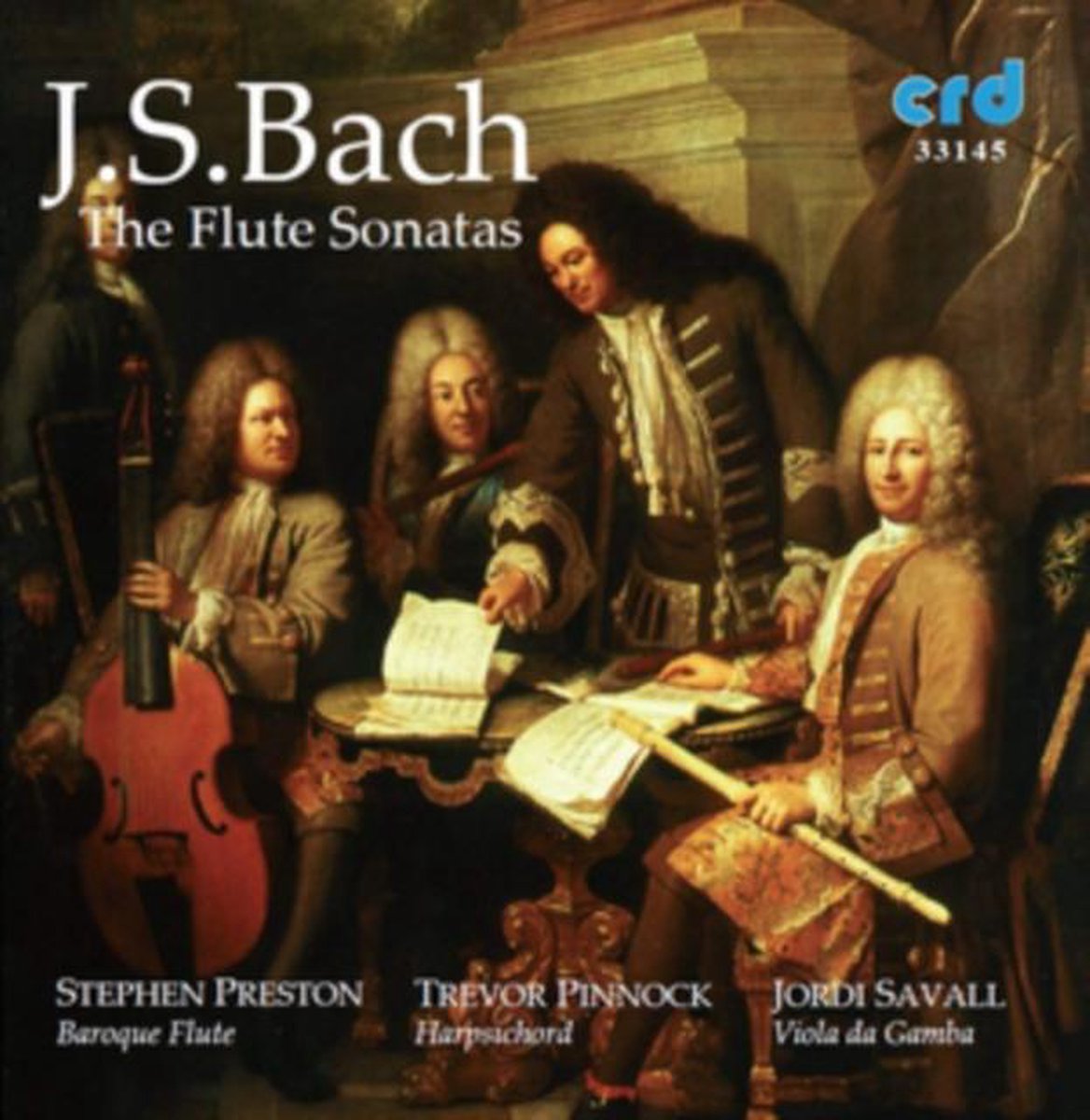 Bach: Flute Sonatas / Preston, Pinnock, Savall - Stephen Preston / Trevor Pinnock
