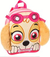 Paw Patrol rugtas - roze - pluche oortjes