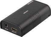 Deltaco HDMI-221-M, HDMI Extender extra ontvanger over Ethernet CAT6 120 meter 1080p HDCP 1.2 pass-through - uitbreiding HDMI-221 set