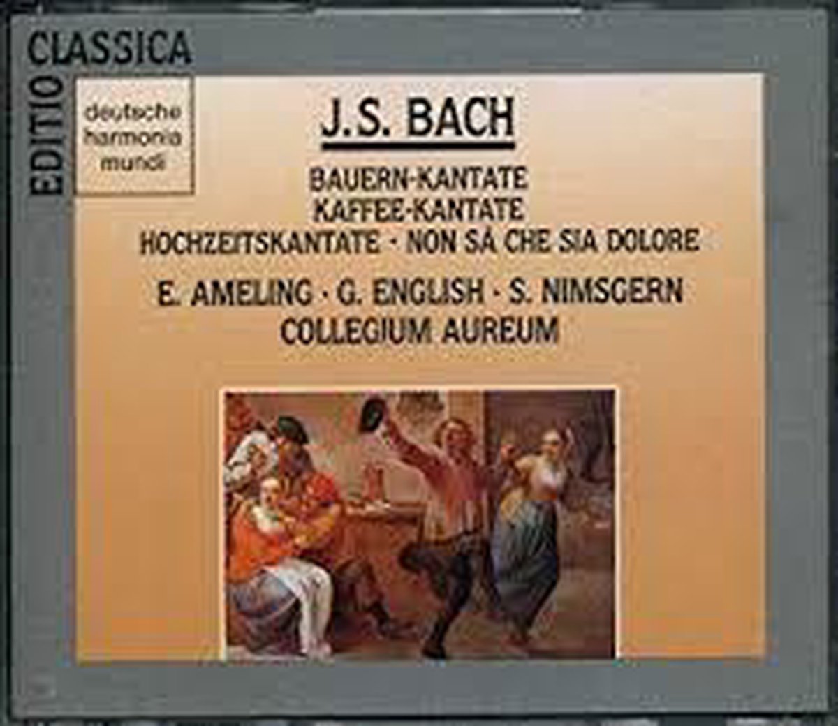 Bach Bauern-Kaffee-Hochzeits-Kantate-Non Sa Che Sia Dolore