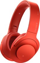 Sony h.ear MDR-100ABN - Draadloze Hi-Res audio over-ear koptelefoon - Rood