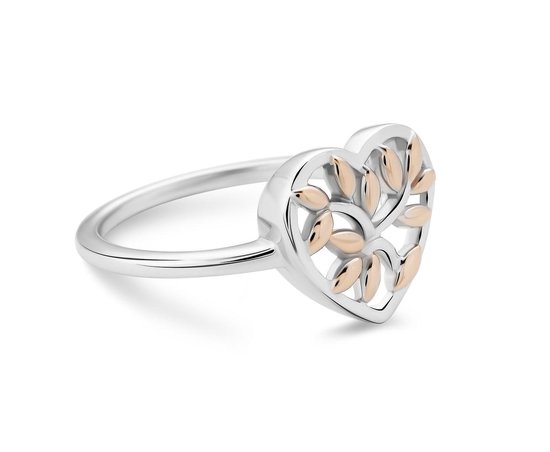Orphelia ZR-7474 - Bague Coeur - Argent 925 - Taille 50