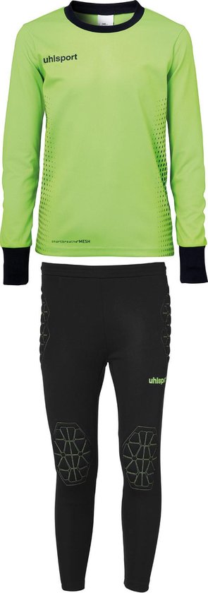 Uhlsport Score Goalkeeper Set Junior Sportbroek performance - Maat 128  - Unisex - groen/blauw/zwart