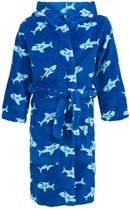Peignoir Playshoes Enfants Requins - Bleu - Taille 110/116