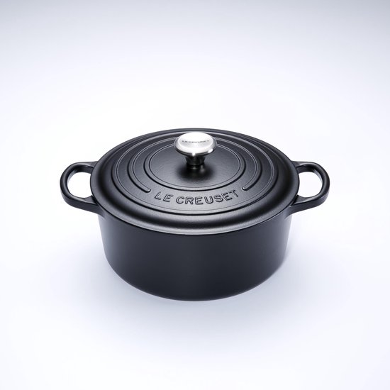 Le Creuset Signature Braadpan - 2,4 l - 20 cm - Zwart