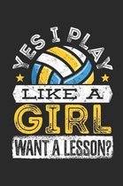 Yes I Play Like A Girl Want A Lesson