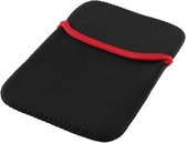 7 inch iPad neoprene sleeve hoes - Zwart