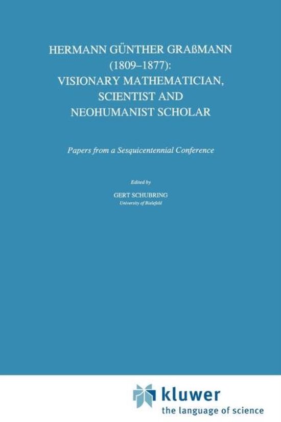 Hermann Gunther Grassmann (18091877) 9789048147588 Boeken