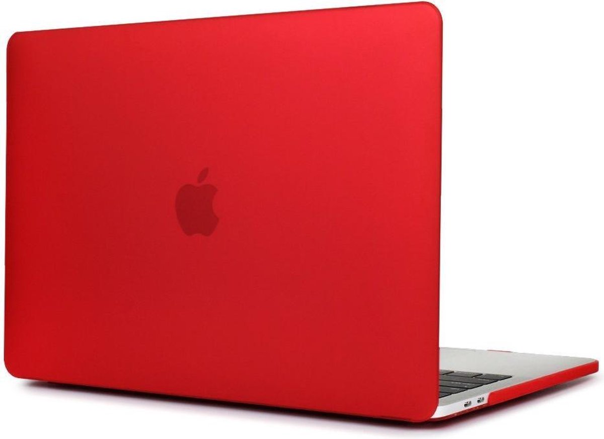 Macbook Case voor New Macbook PRO 13 inch met of zonder Touch Bar 2016/2017 - Laptop Cover - Matte Rood