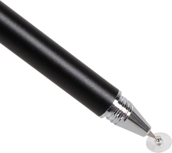 DrPhone - SX Pro V5 Premium Stylus Pen Precisie Disc Capacitief - Geschikt voor Tablet en Smartphone - Zwart van DrPhone — afbeelding 2