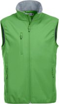 Clique Basic Softshell Vest 020911 - Mannen - Appelgroen - 3XL