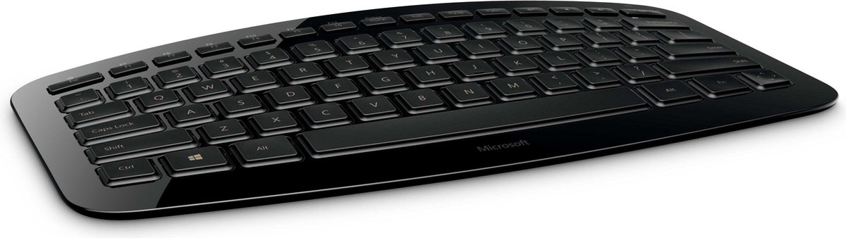 Microsoft Arc Draadloos Toetsenbord Qwerty Zwart Microsoft Arc Draadloos Toetsenbord Qwerty Zwart