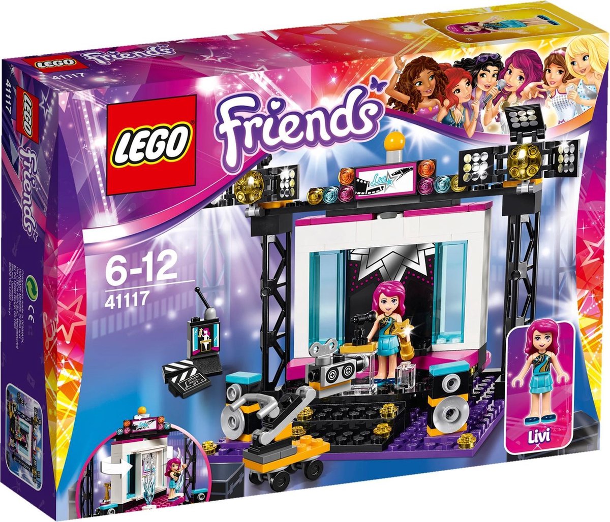 LEGO Friends Popster TV-studio - 41117 | bol.com