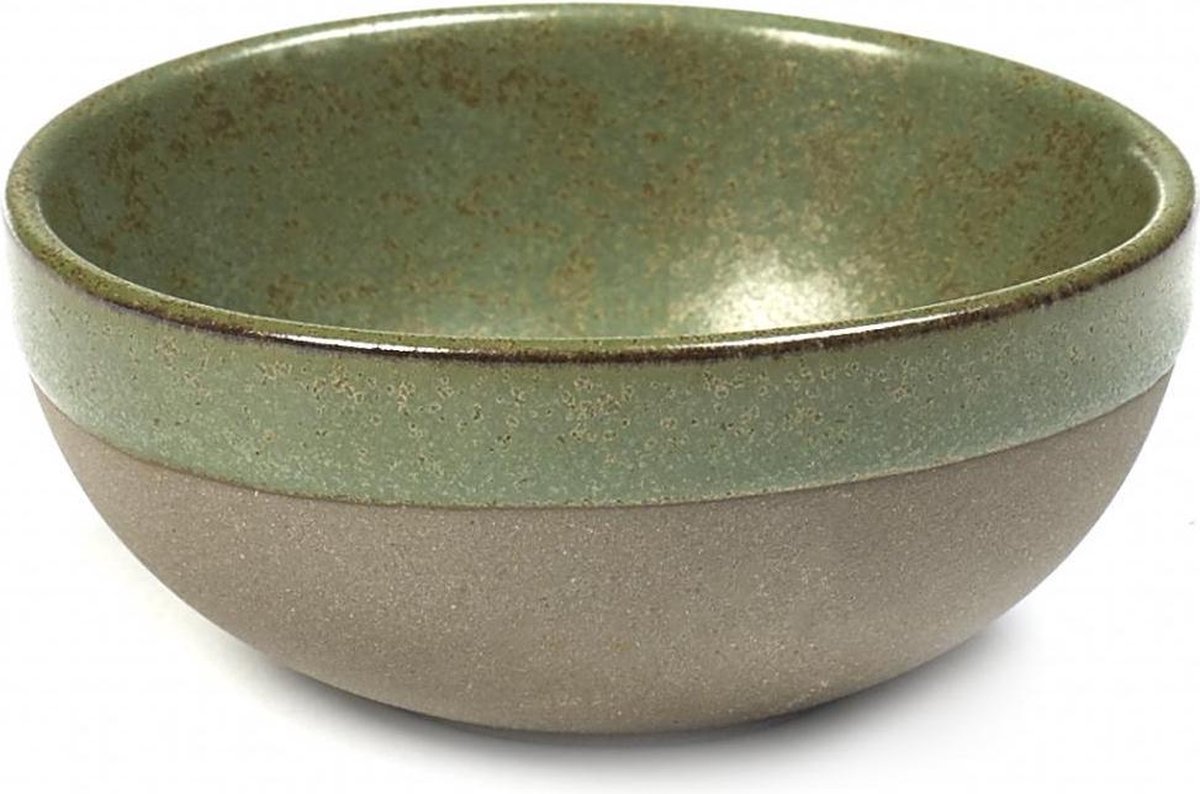 Serax - Sergio Herman Surface - Kom XS - Camogroen - 9 Ø - 4 stuks