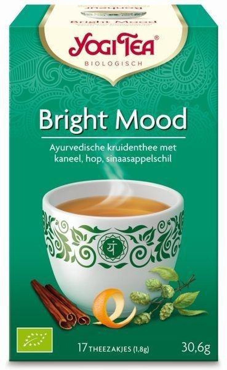 Goedkoopste Biologische Bright Mood thee, Yogi Tea