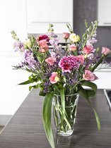 Boeket verse bloemen met Lisianthus