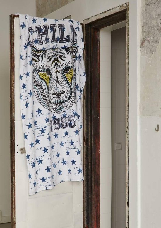 Covers & Co Seth Dekbedovertrek - Eenpersoons - 140x200/220 cm - Wit