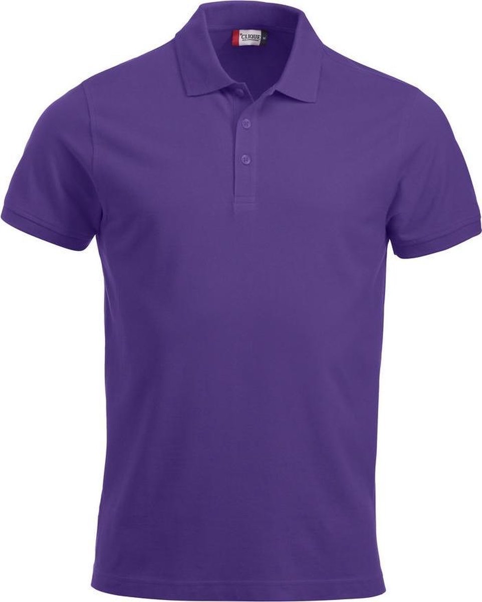 Clique Classic Lincoln S/S 028244 - Helder Lila - 3XL