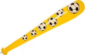 Lg-imports Opblaasbare Honkbalknuppel Ballenprint Geel 85 Cm