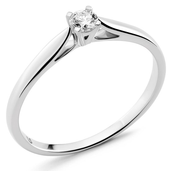 Orphelia RD-3917/1/56 - Ring - Goud 18 kt - Diamant 0.1 ct - 17.75 mm / maat 56