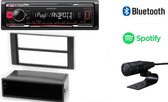 1-din bluetooth autoradio Ford Focus 2, C-max, S max, Fiesta, transit + frame en kabels