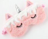 Slaapmasker - Unicorn - Reizen - Kinderen - Vrouwen Mannen - Roze
