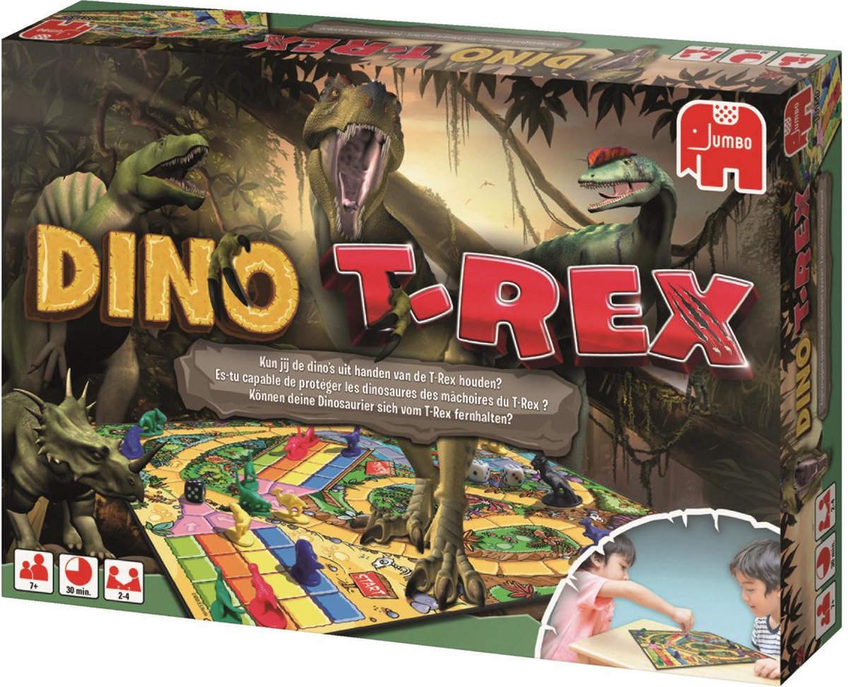 boiler Stevig kubus Dino T-Rex - bordspel | Games | bol.com