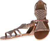 La Femme Plus - sandalen - maat 39 - dames - python roze