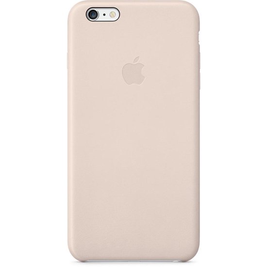 Housse en cuir Apple pour iPhone 6 Plus / iPhone 6S Plus - Rose / Pink pâle  | bol