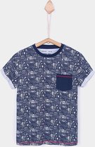 Tiffosi-jongens-t-shirt-Chili-kleur: blauw, wit-maat 128