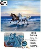 Diamond Painting Arab Horses de0401 CDA 48 x 38