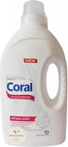 Coral Optimal White - 25 wasbeurten - 1,4 l - Wasmiddel