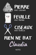 Rien ne bat Claudia - Notes