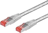 Goobay 93341 netwerkkabel 0,25 m Cat6 Transparant