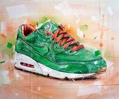 Air Max 90 x Patta homegrown canvas (60x40cm)