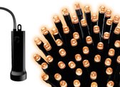 Kerstverlichting batterij LED durawise strings 7,1M -96 lampjes -div lichtstanden e -Ook geschikt voor buiten  -lichtkleur: Warm Wit -Werkt op batterijen -Met timer functie -Kerstd
