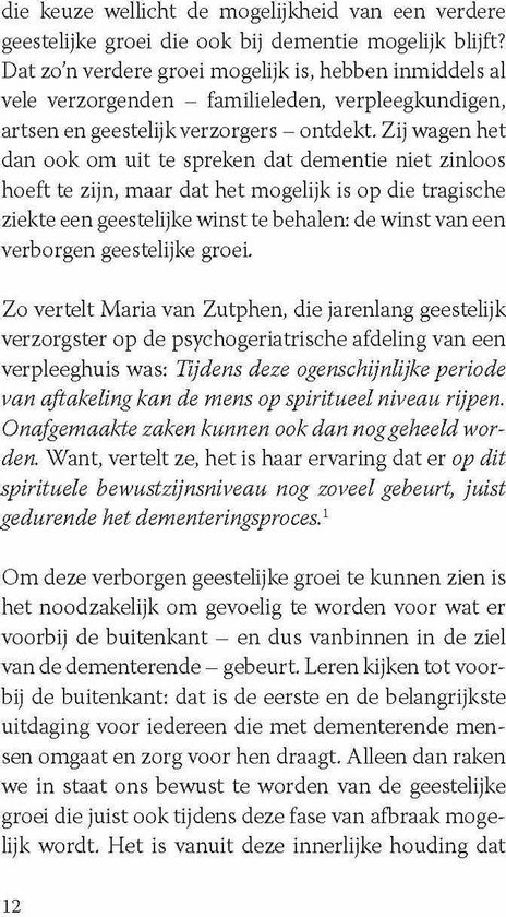 Denken met je hart 1 - De verborgen zin van dementie
