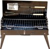 Koffer Houtskoolbarbecue - Incl. Spatel & Vleesvork